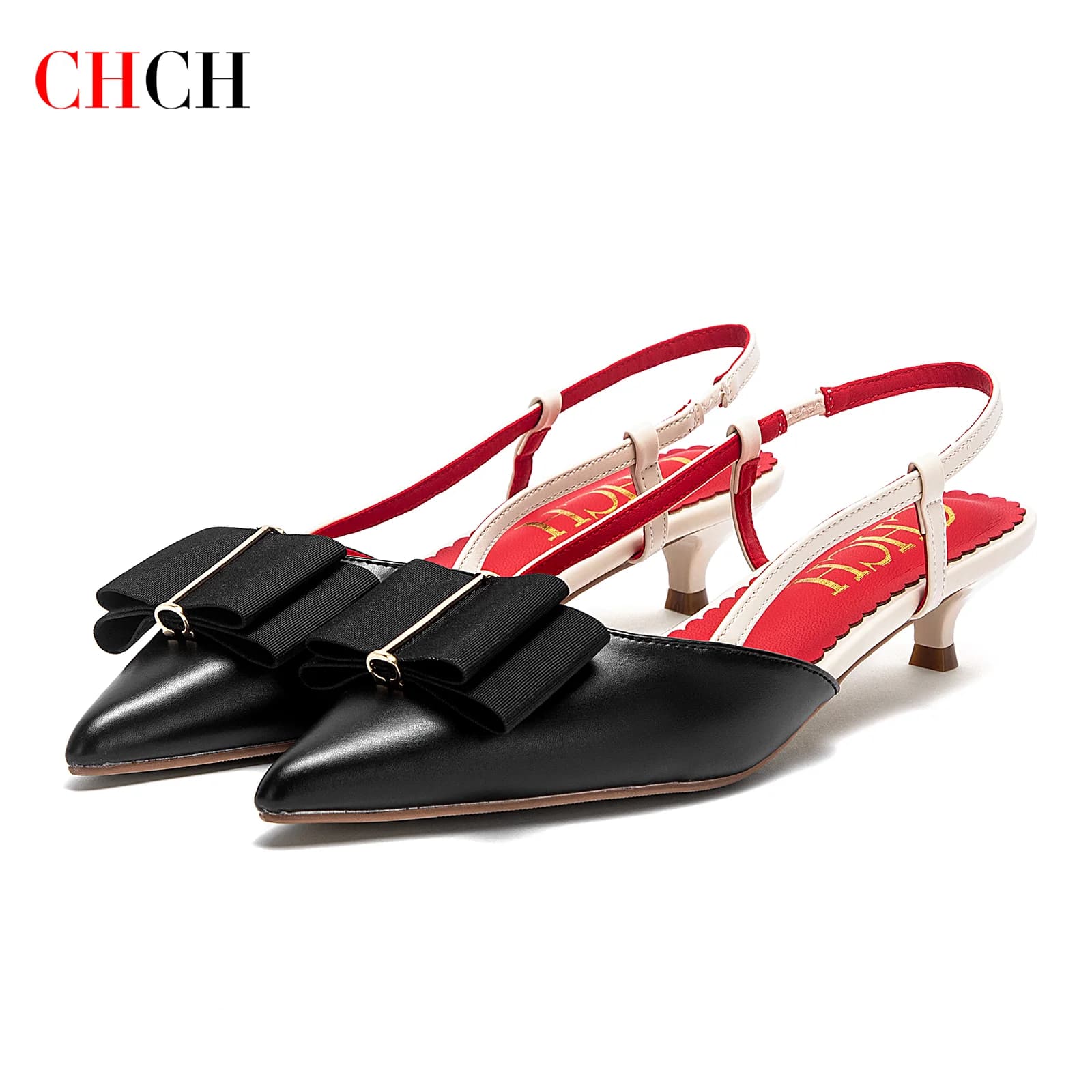 CHCH Tacchi alti da donna Nuovo design con cinturino estivo Sandali classici da donna eleganti e casual sul posto di lavoro