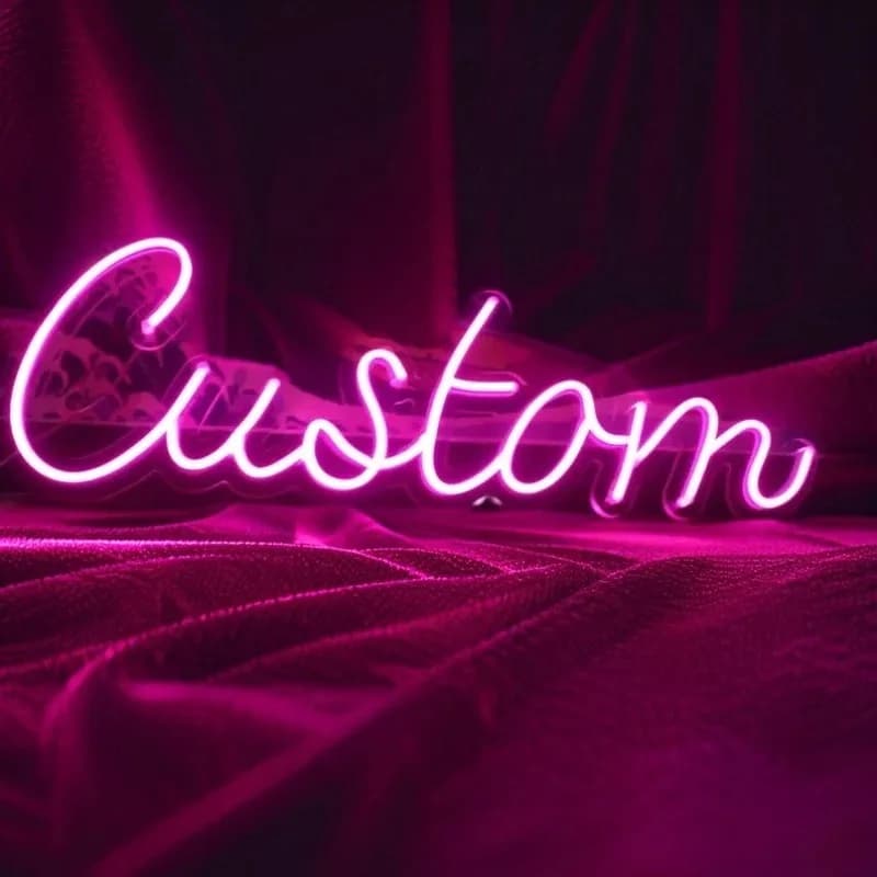 Insegna al neon con nome personalizzato - Luce LED dimmerabile USB, decorazione con nome personalizzato per la casa, bar, pareti, pub, feste Regali di compleanno personalizzati