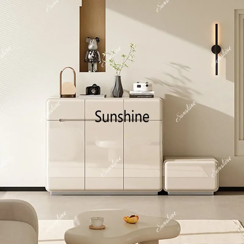 Box Luxury Shoe Cabinet Organizer Storage Living Room Display Slippers Vertical Shoe Shelf Modern Zapatero Entrance Furniture F