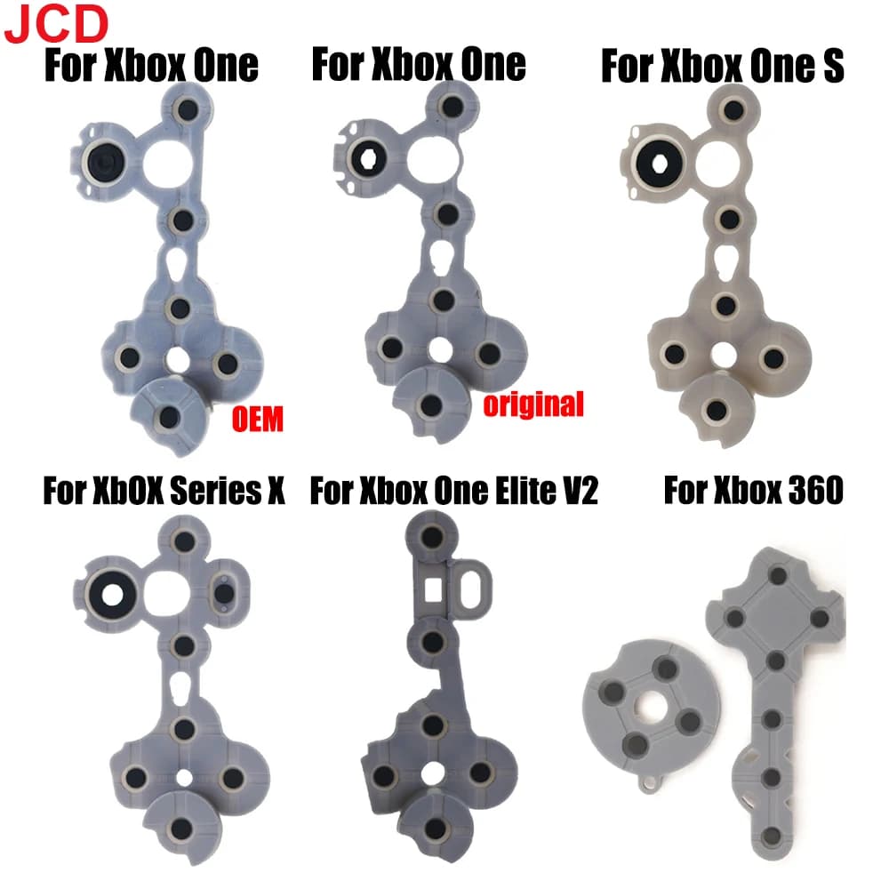 1 pz in gomma conduttiva per Xbox One Slim Xbox Series SX Controller maniglia pulsante pad colla conduttiva Gamepad accessori di riparazione