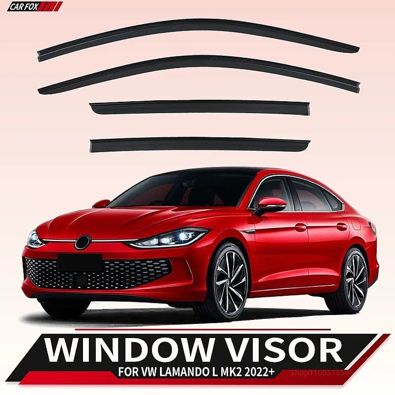Per Volkswagen VW Lamando 2014-2022+ Deflettori Antipioggia e Parasole per Finestrini Auto, Accessori Auto