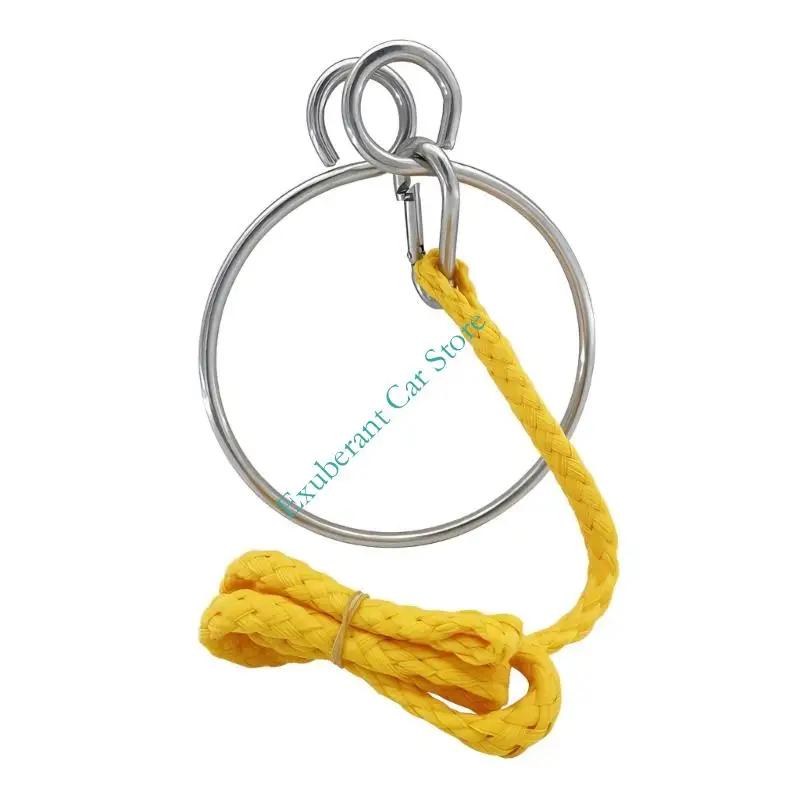 Set anelli per sistema recupero ancore marine e funi Set anelli per ancore a vela antiruggine