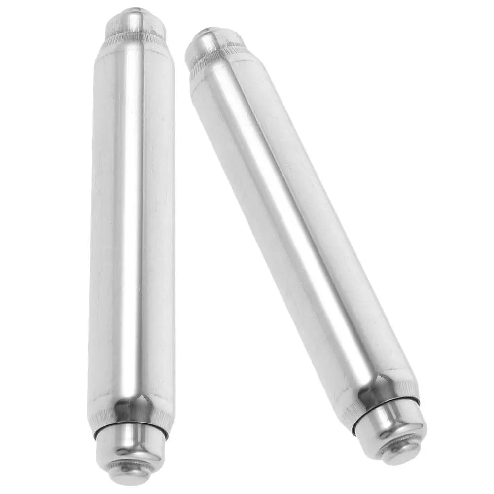2Pcs Toilet Paper Holder Replacement Rods Extendable Reusable Spring Loaded Toilet Roller Paper Roll Shaft for Bathroom Spare