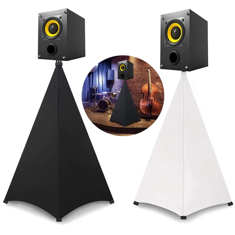 Copertura Universale per Supporto Altoparlante DJ, Copertura per Treppiede Flessibile e Estensibile, Accessori per Attrezzature da Pavimento