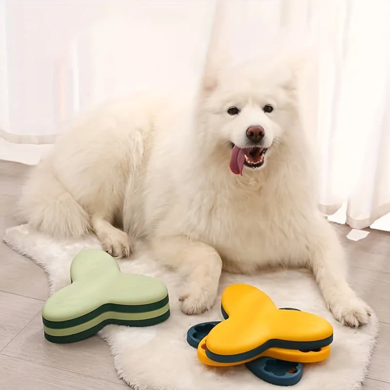 Ciotola interattiva anti-perdita per animali domestici, ciotola per alimentazione lenta, ciotola per cani per un'esperienza di alimentazione migliorata per cani e gatti.