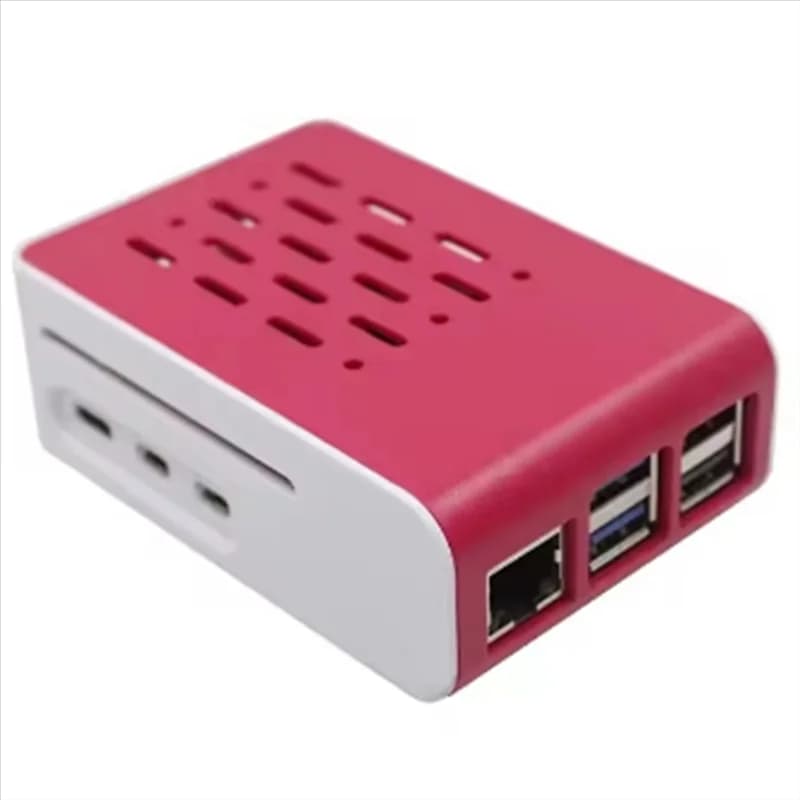 Ventola di raffreddamento Guscio protettivo Custodia per dissipatore di calore Raspberry Pi Custodia per dissipatore di calore