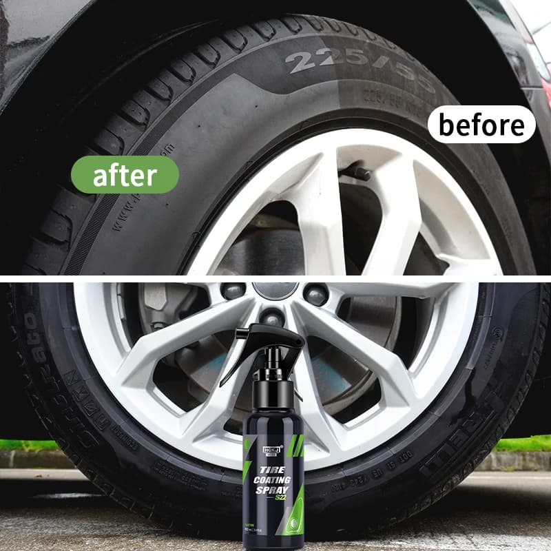 Pneumatico per auto Shine Spray Multiuso Pneumatico Ruota Agente di Ristrutturazione Detergente Lucidatura Protezione Detergente Rivestimento HGKJ