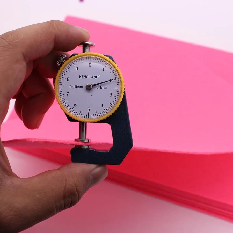 2mm Hard Pink Peach Felt Fabric Polyester for Needlework DIY Handmade Sewing Fieltro Entretela