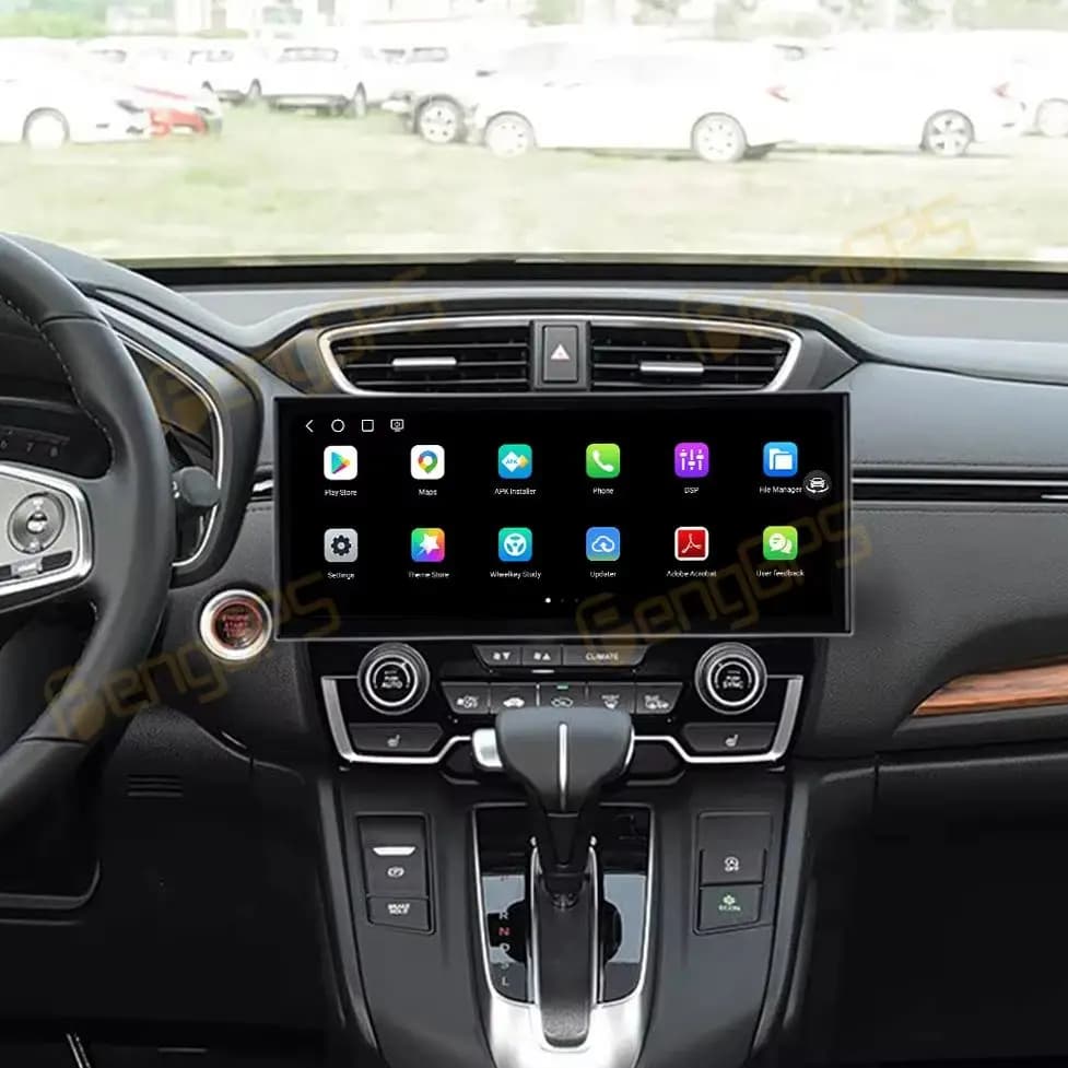 15.8 Inch Qualcomm CarPlay Car Radio For Honda CR-V/Breeze 2017-2022 Car GPS Navigation Android 15 Multimedia Player Host