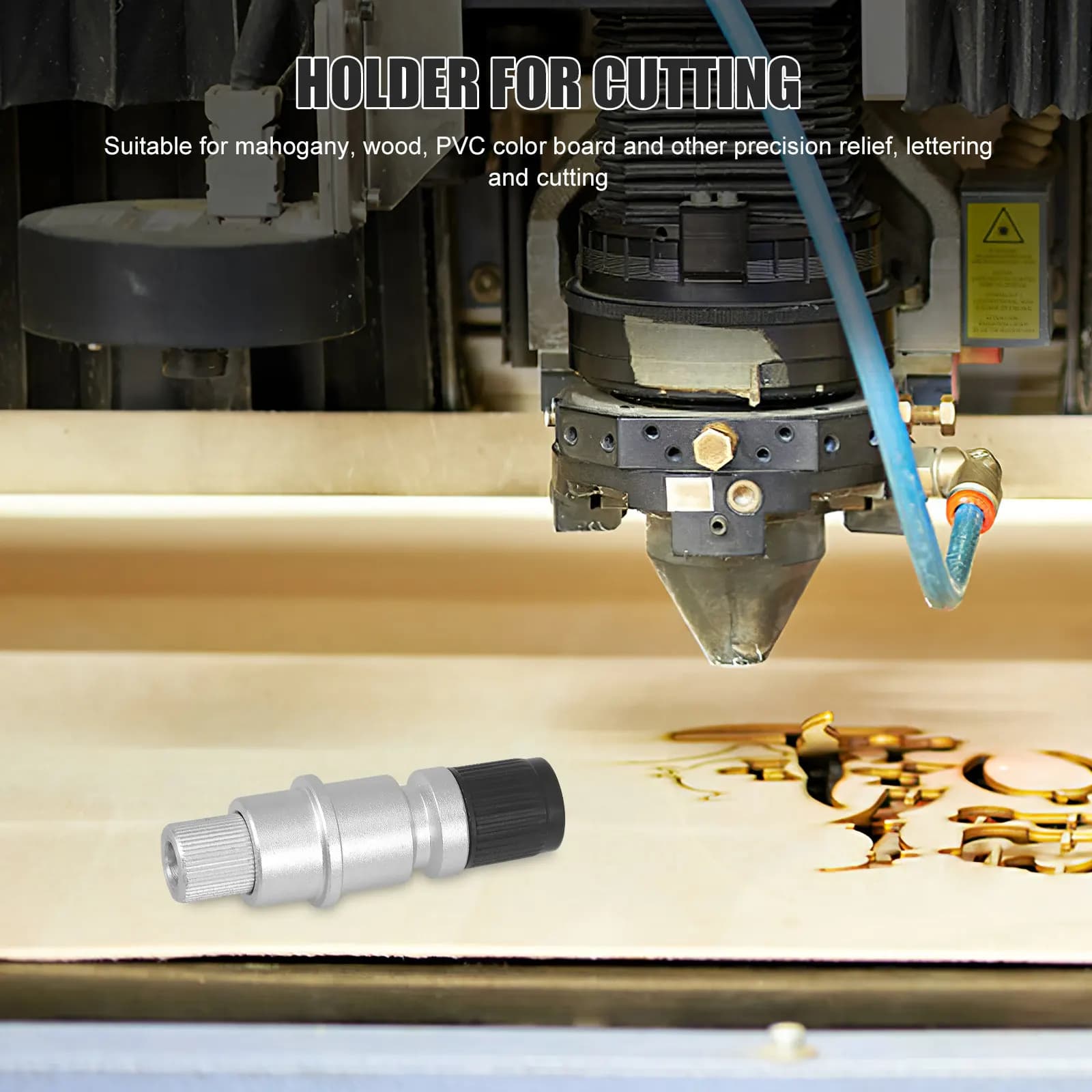Supporto Cb09 per Plotter da Taglio in Lega di Alluminio con Doppio Cuscinetto ad Alta Regolazione Compatibile con il Taglierino per Vinile Graphtec Cb09u