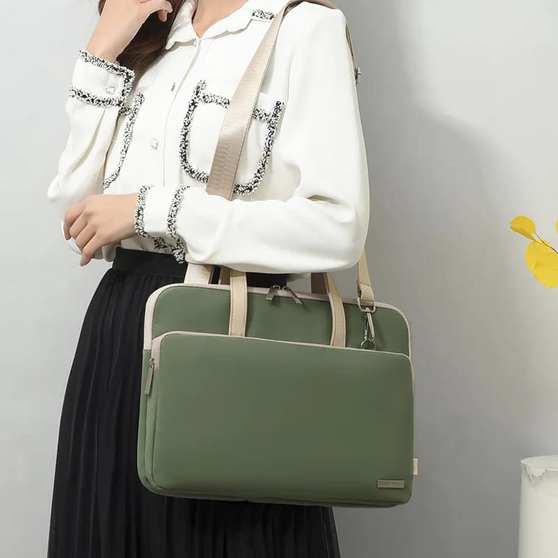 Borsa per laptop Messenger 13,3,14,15,6,16 pollici, custodia a tracolla da donna per computer portatile MacBook Dell ASUS Huawei DropShip 705