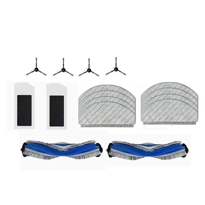 B98A-Replacement Parts Accessories- Main Side Brush HPEA Filters Mop Cloths For Ecovacs N20 PRO/Plus Robot Vacuum Cleaner