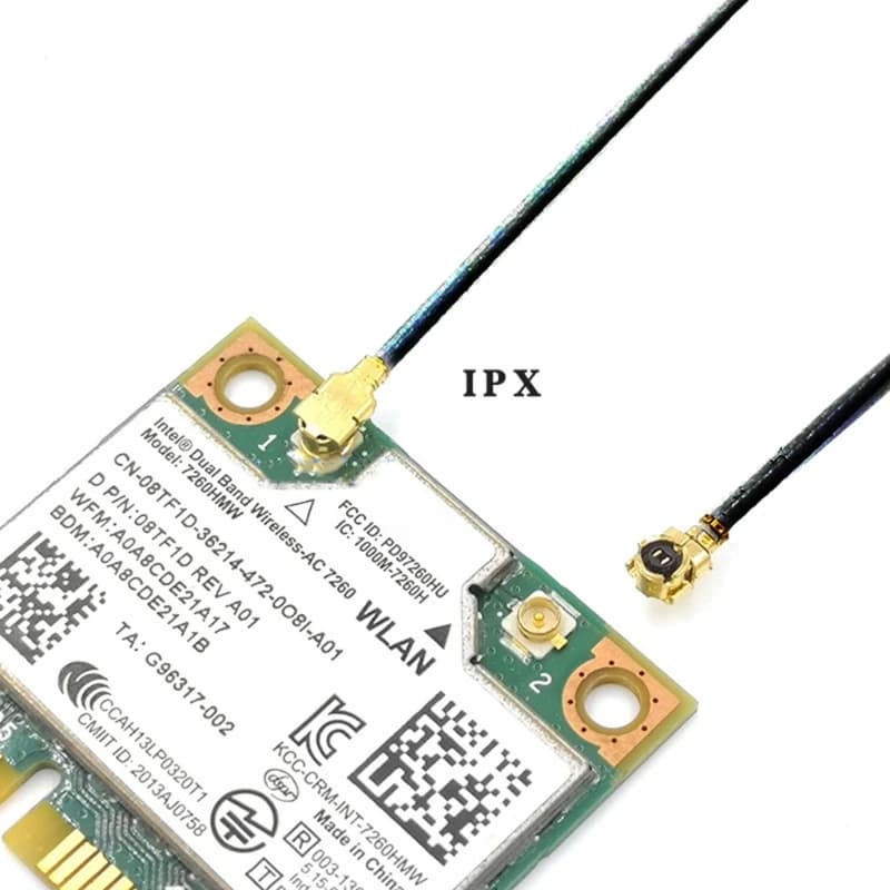 1 paio antenne wireless interne per laptop WiFi per AX200 9260NGW 8260NGW 96BA