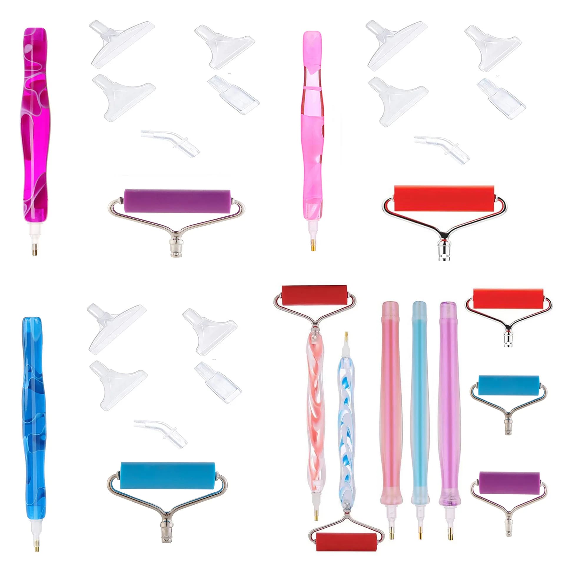 Diamond Painting Pen Diamond Painting Roller Point Drill Pen Rolling Tool Cross Stitch Diamond Painting Accessories