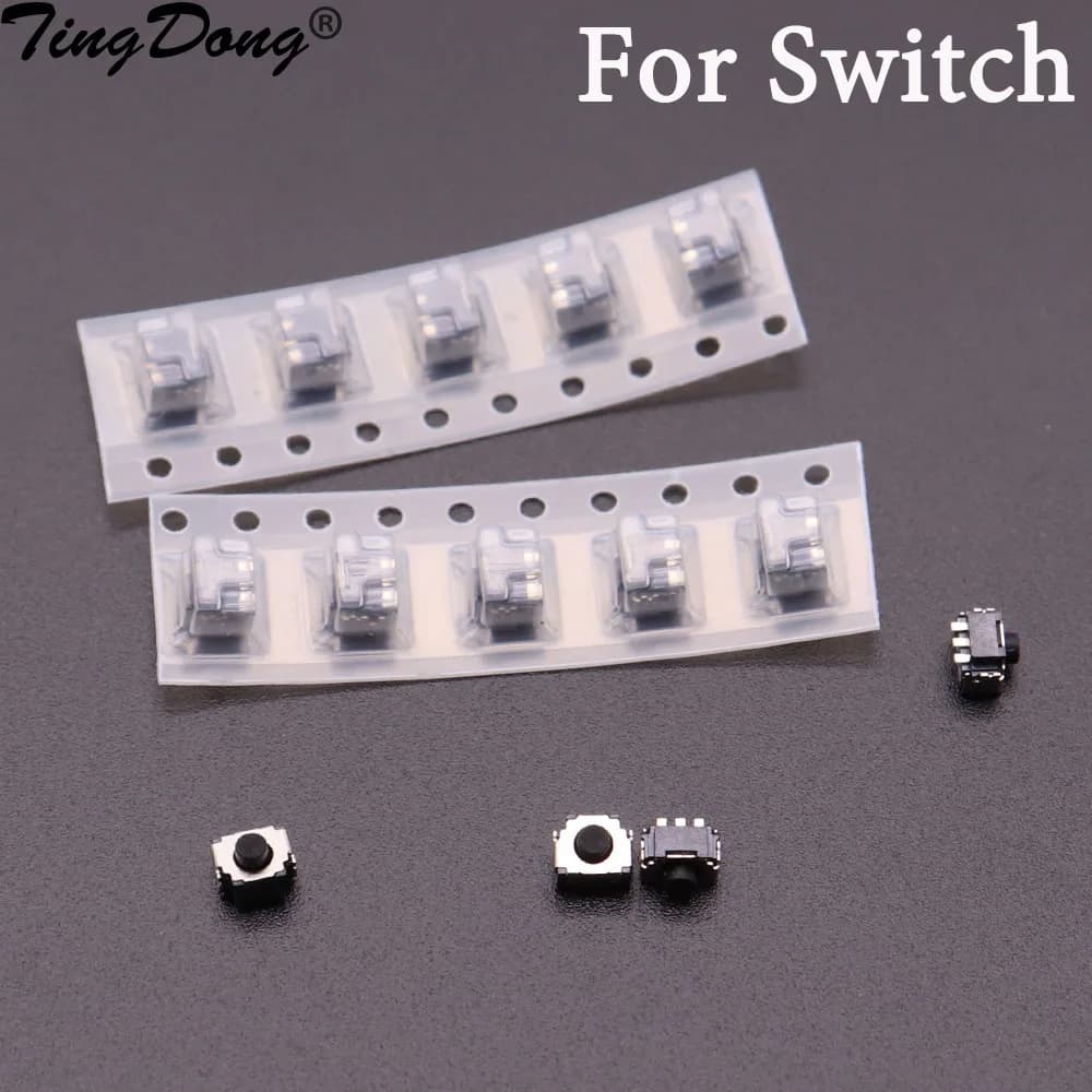 Originale 2/5PCS Micro Interruttore L R Pulsante Presse Microinterruttore Parti di Riparazione Per Switch Lite OLED Joy-con Joycon Joystick NS