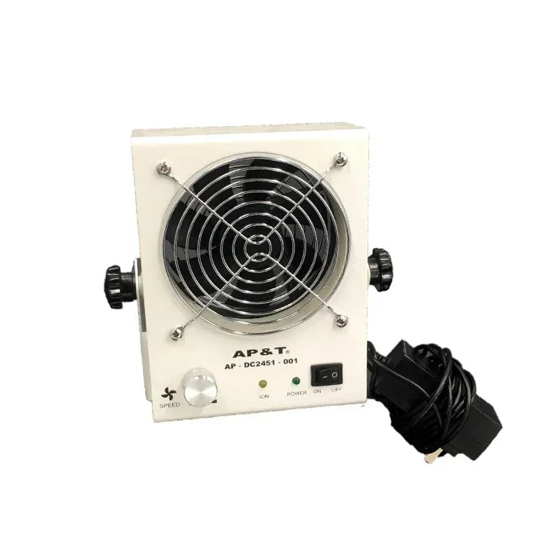 AP-DC2451-001-9 ventola ionizzatore antistatico da tavolo