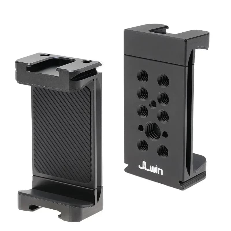 Metal Phone Clip Camera Tripod Head Desktop Stand Professional Fixed Live Cold Shoe Akka Interface