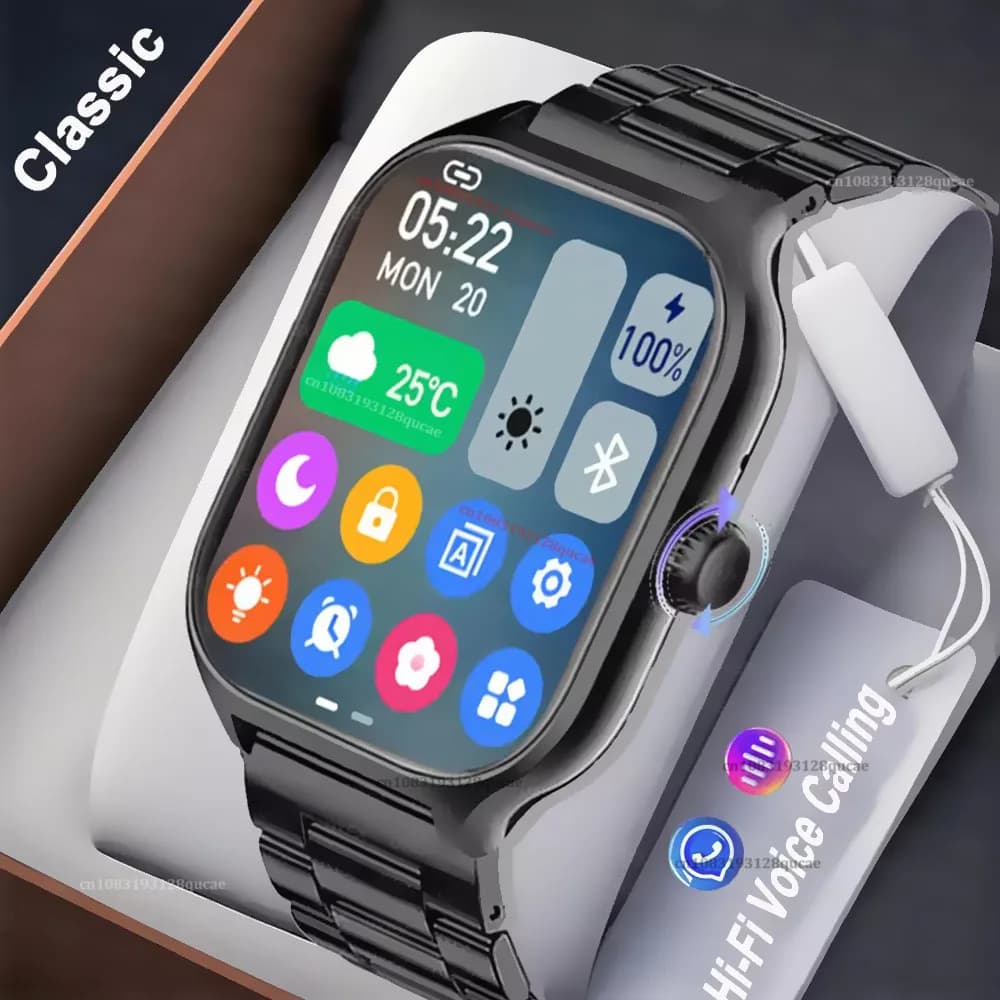 Nuovo per Android IOS GPS militare Smart Watch da uomo impermeabile sport all'aria aperta Tracker HD chiamate Bluetooth Smartwatch braccialetto da donna