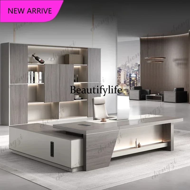PPP Drawer Designer Office Table Base Chair Asthetic Wooden Storage Office Desks Gaming Study Writing Mesa Gamer