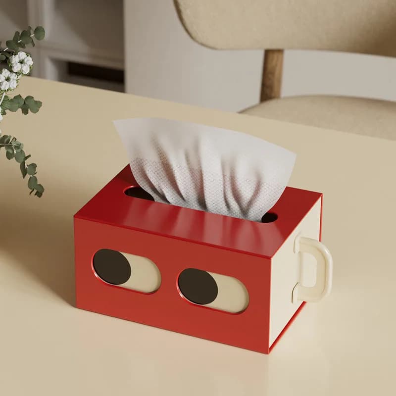Portatovaglioli da Tavolo, Contenitore per Fazzoletti, Scatola Porta Carta, Contenitore Solido per la Conservazione, Decorazione per la Casa e la Tavola