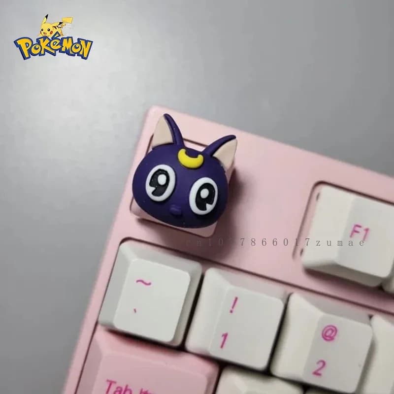Pokemon FAI DA TE Personalizzato Sailor Moon Luna Diana Copritasti Pikachu Copritasti Tastiera Meccanica Cherry MX Axis Accessori Miglior Regalo