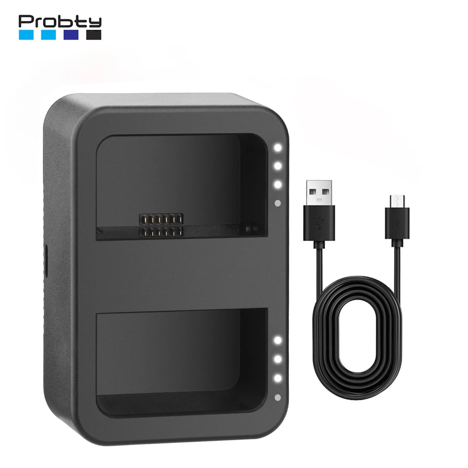 Base di ricarica HUB per batterie WB37 (USB-C) con supporto ricarica rapida PD65W e gestione batterie T40/T30/T20P/T6/T10