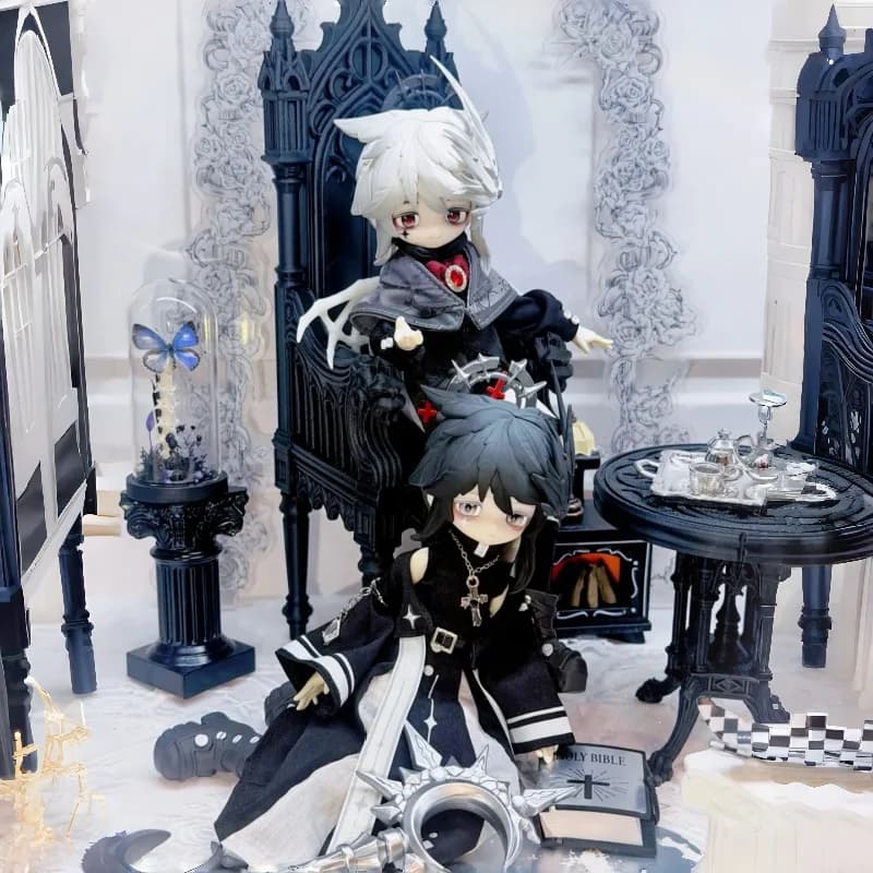 In Magazzino Mjd Lunar Lore Serie Inedibile Cieco Scatola Scala 1/8 Anime Action Figure Ragazza Compleanno Decorazione del Desktop Accompagnare Il Regalo