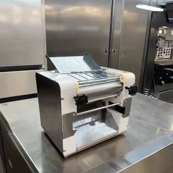 Rullo elettrico industriale professionale per spaghetti, pane, pasta, pizza, pasta, pasta, sfogliatrice per impasto, per la casa