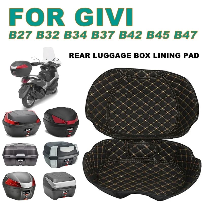 Per GIVI B27 B32 B34 B37 B42 B45 B47 Moto Top Case Protezione Scatola di Immagazzinaggio Zerbino Accessori
