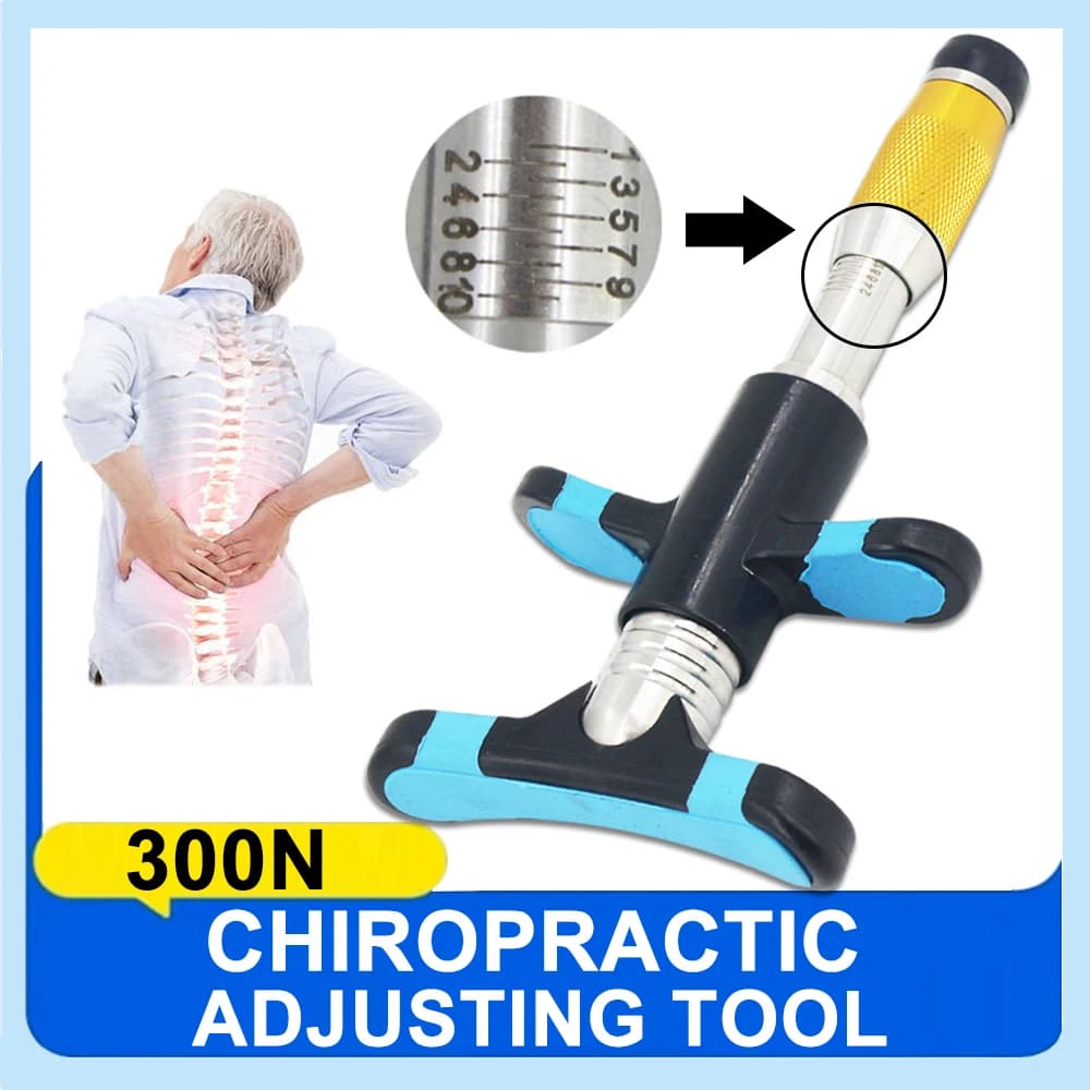 New Chiropractic Adjusting Tools Vertebration Correction Body Massage Chiropractic Instrument Manual Gun Single Head