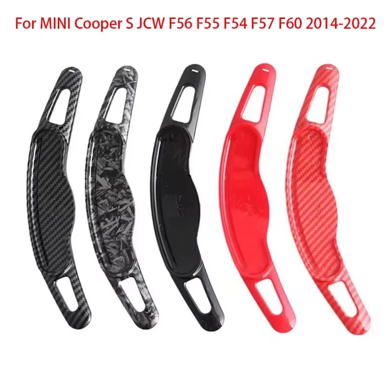 For MINI Cooper S JCW F56 F55 F54 F57 2014-2022 Countryman Clubman Carwheel Shift Paddle Cover Extension Accessories