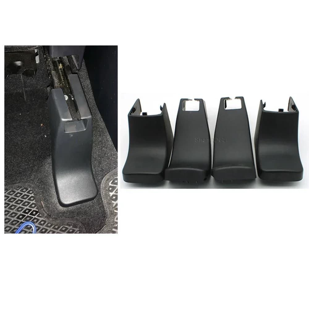 4Pcs/set Car Manual Front Seat Bolt Cap Foot Trim Cover Seat Screw Cover For Mitsubishi Outlander Auto Accessories