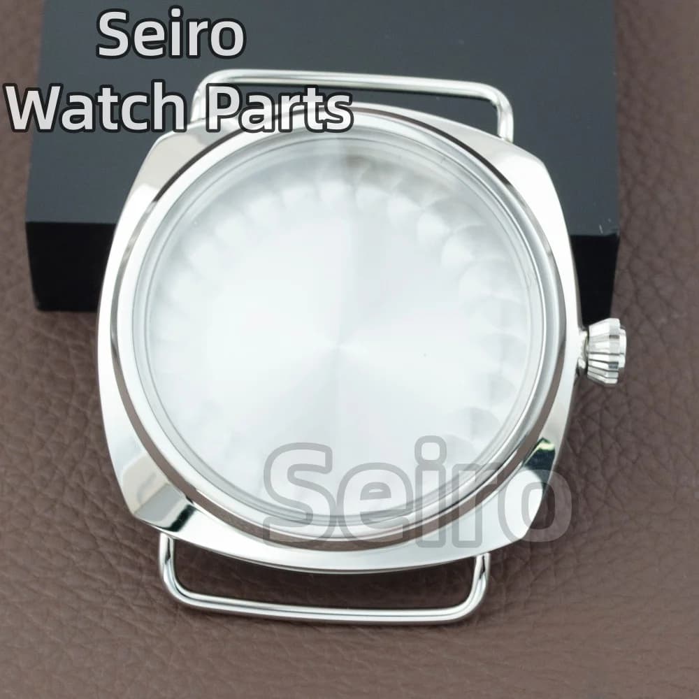 47mm Vintage Stainless Steel Case for Mechanical Movement 3646WL ETA 6497/6498 ST3600, Accessories and Parts for Men's Watches