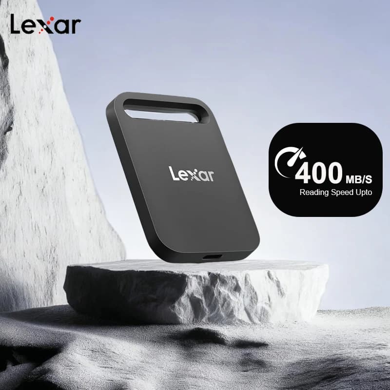 SSD Portatile Lexar SL260 1TB, fino a 400MB/s, SSD Esterno Leggero Type-C USB3.2 PSSD per Laptop, PS5, Xbox Slim