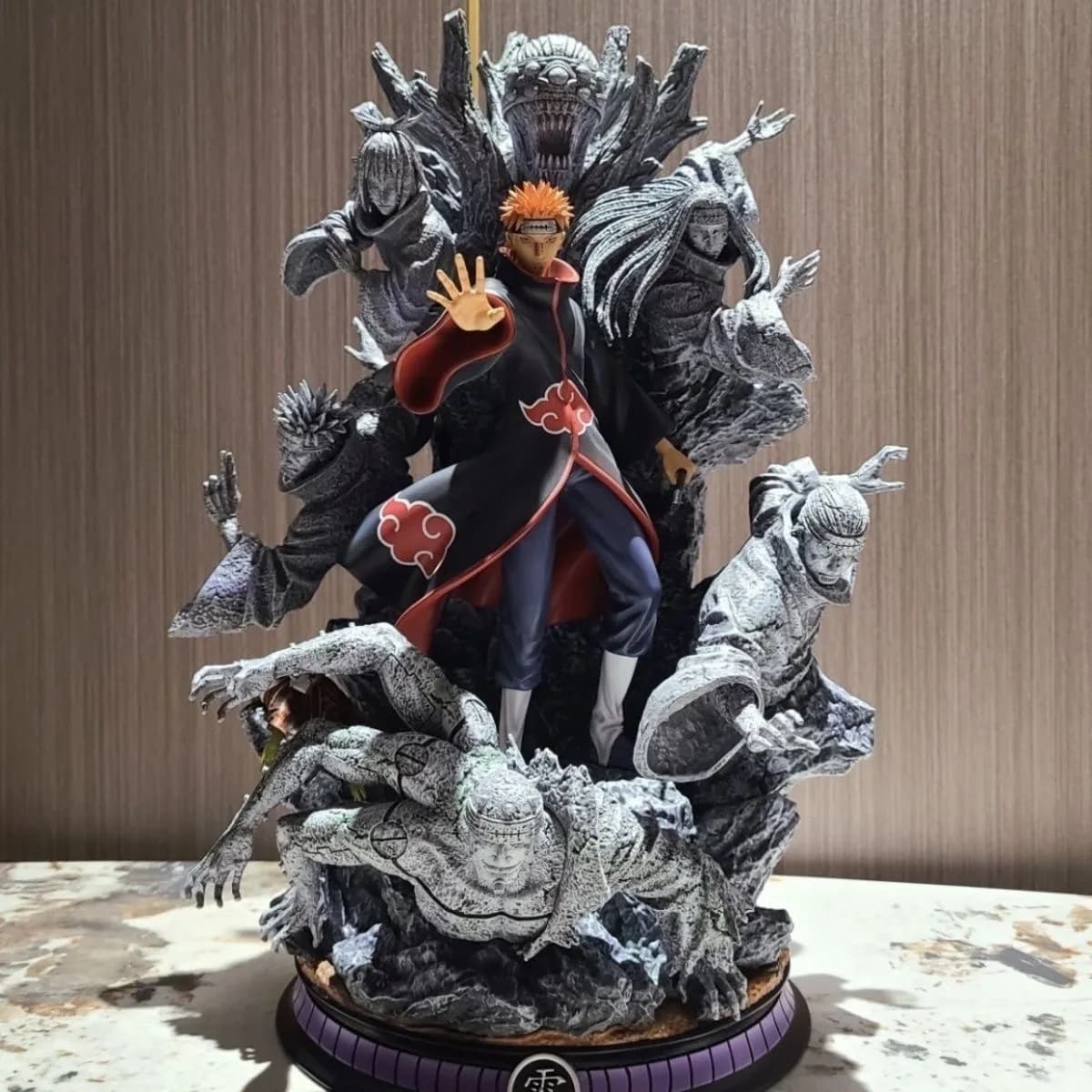 Statuetta Anime Naruto 2026, Figurina Akatsuki Pain GK, Modello in PVC, Ornamento da Scrivania, Giocattolo da Collezione