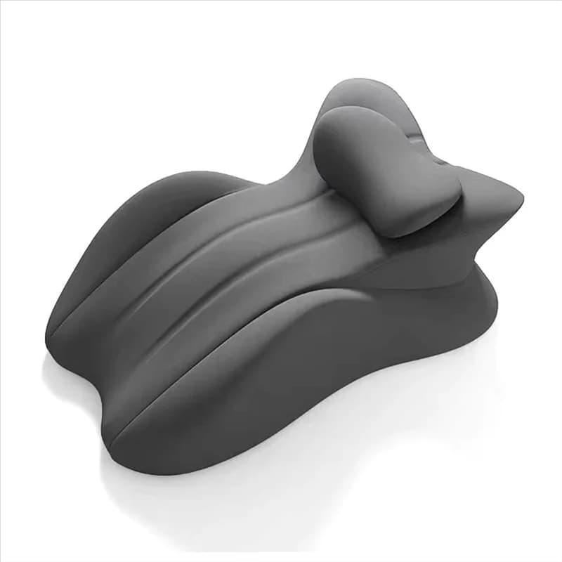 Cuscino Ergonomico per il Supporto Lombare in Memory Foam, per il Sonno e il Sollievo da Vene Varicose, per Posizionamento Prono e Trazione Cervicale