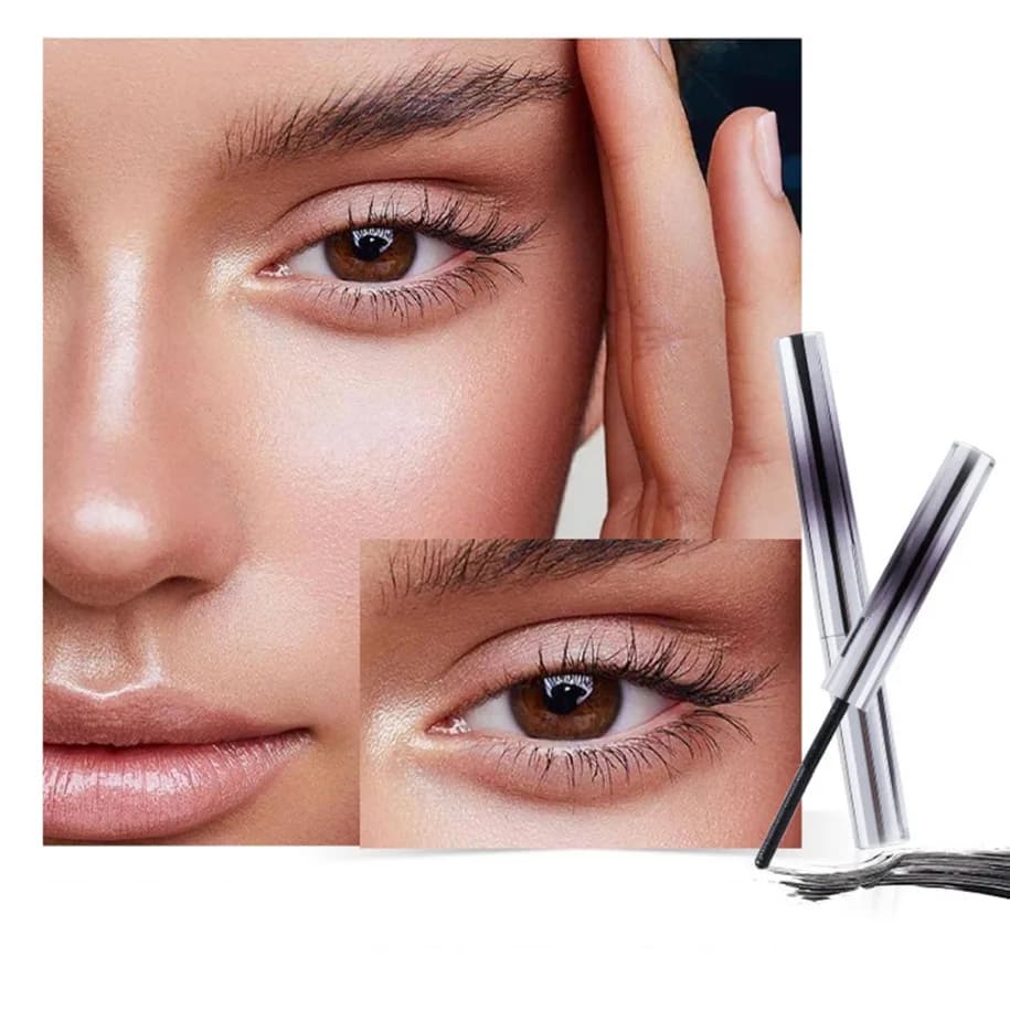 Custom Logo Mascara Vegan Trick with Wholesale Steel Auction Curling Mascara Length with Private Slip-proof Label Waterproof
