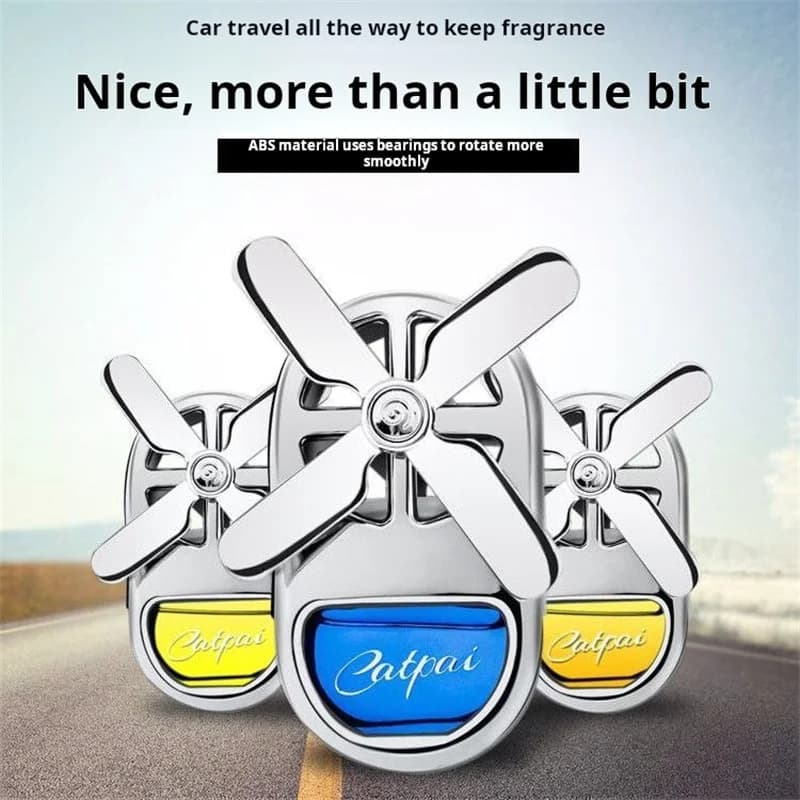 Perfume for auto air conditioning outlet fan Car interior decoration aromatreatment decoration Car fragrance fragrance light