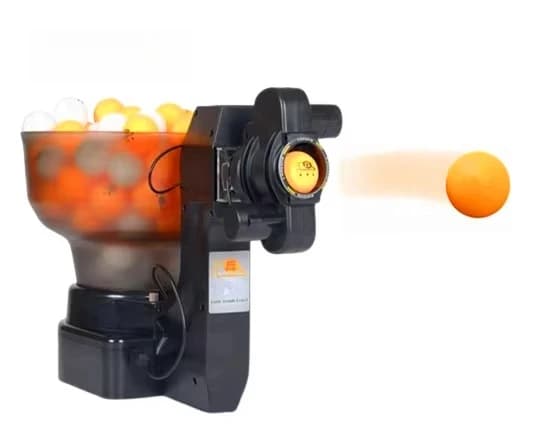 Macchina automatica per palline da ping pong, robot da tennis da tavolo per allenamento