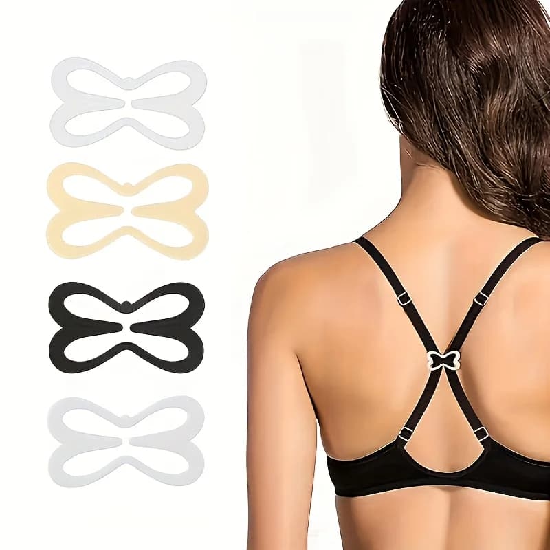1 pack of invisible clips for bra straps - Designed not to slip, do not pull and do not sign, ideal for lingerie and briefs