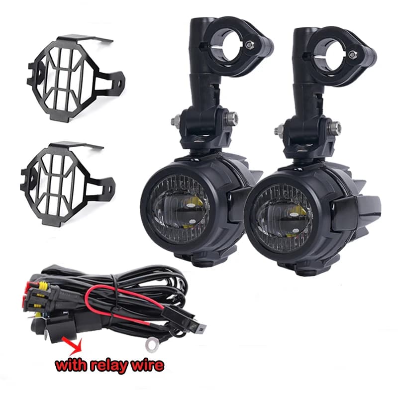 Moto 6000K LED light fendinebbia auxiliary Moto car guide fendinebbia front light for BMW R 1200 GS Adventure LC