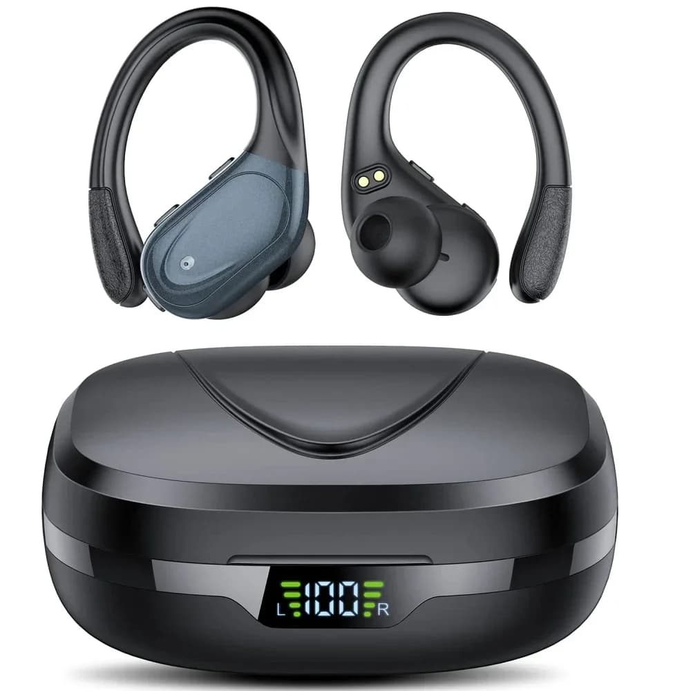 BX17 TWS Cuffie wireless con cancellazione del rumore Auricolari da gioco Bluetooth 6.0 HIFI Auricolari sportivi Cuffie musicali per Android iPhone