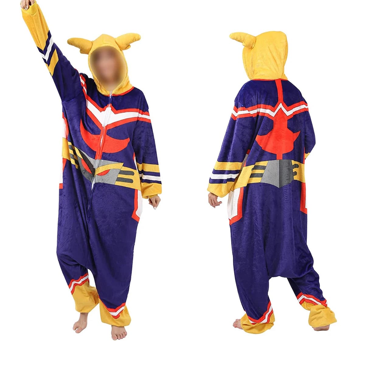 Pigiama cosplay My Hero Academia All Might Costume accappatoio cosplay