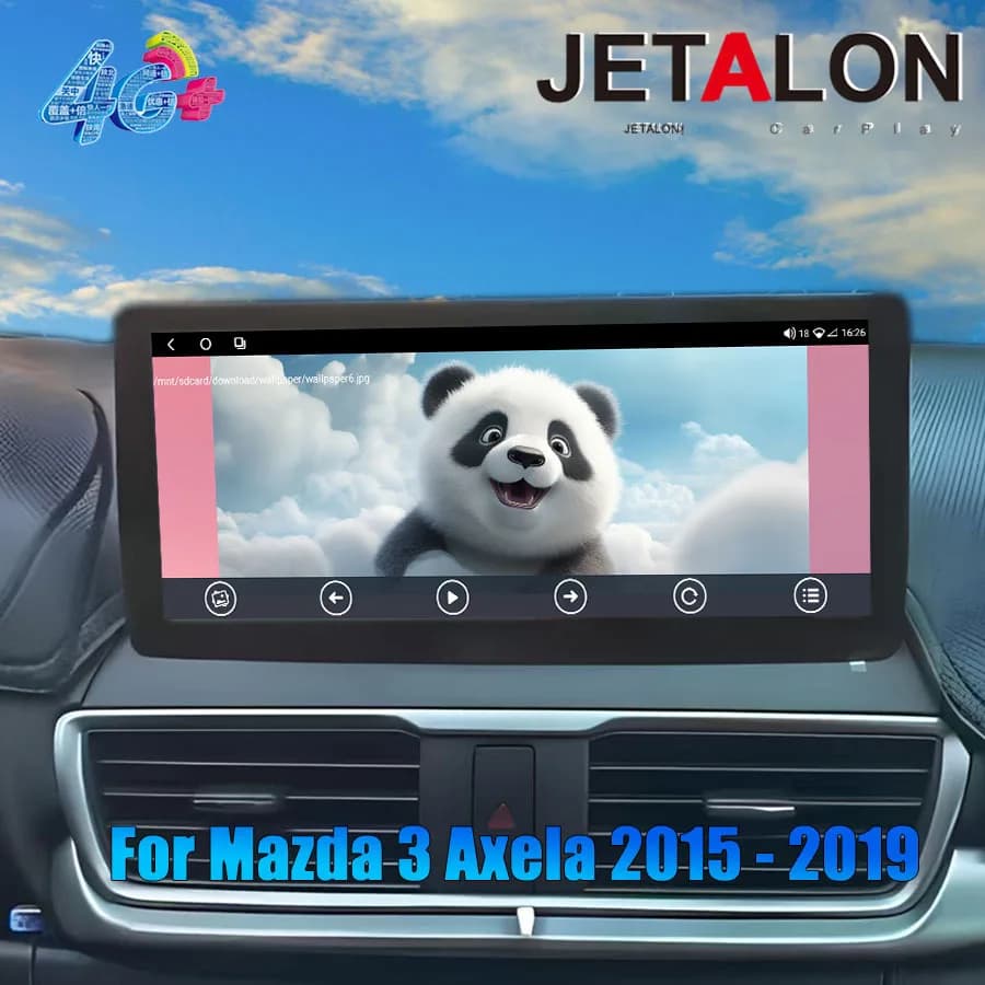 10.2inch Screen For Mazda 3 Axela 2015 - 2019 Car Wireless Carplay Android Auto GPS Navigation Multimedia Video Player WiFi 4G