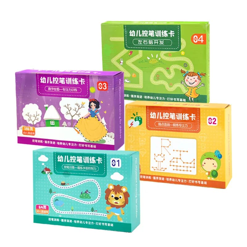 Giocattoli matematici Montessori Tavoletta da disegno Penna Controllo Formazione manuale Partita matematica Gioco Libro Apprendimento Giocattoli educativi per bambini Bambini