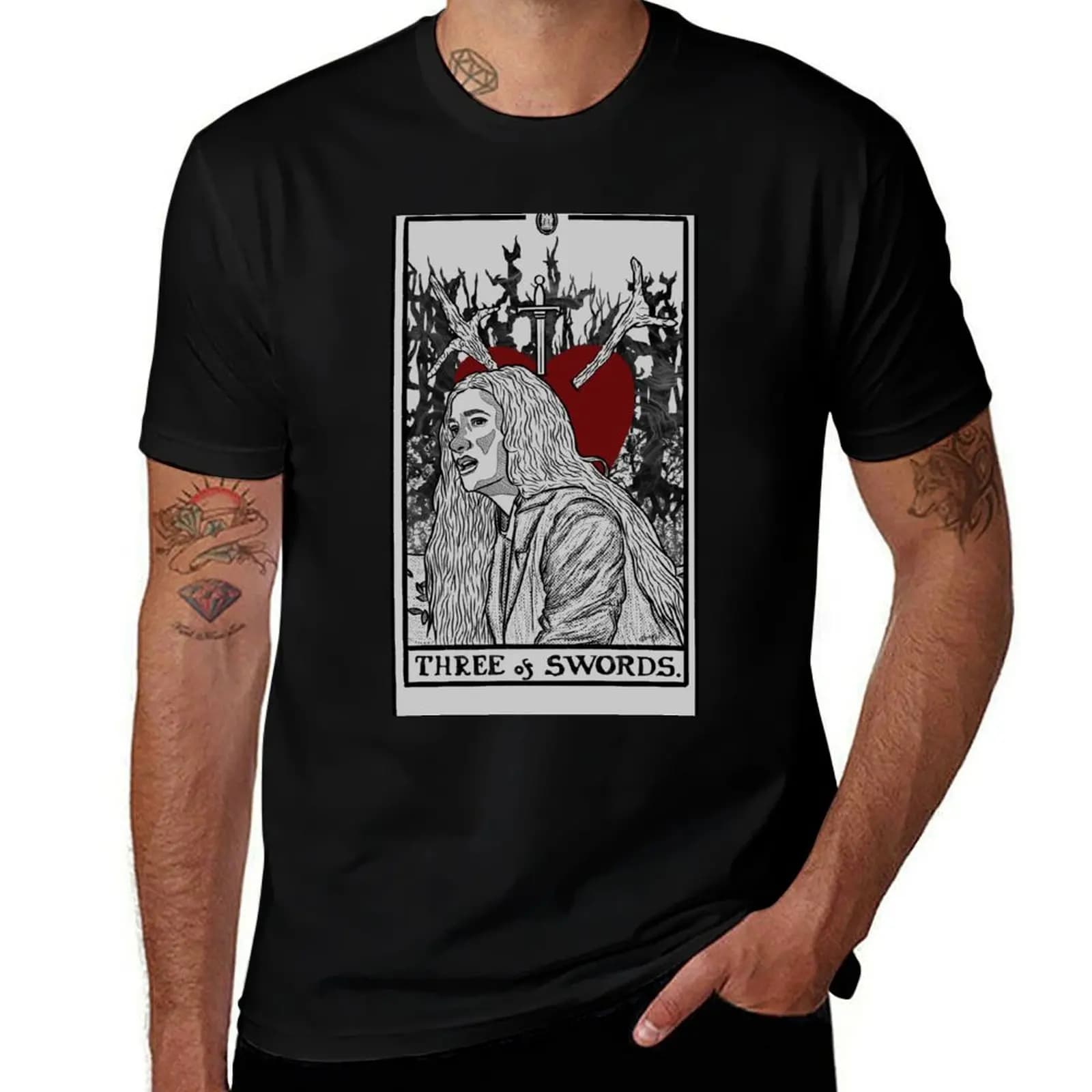 agatha tarot card T-Shirt Holiday Party T-Shirt for Men