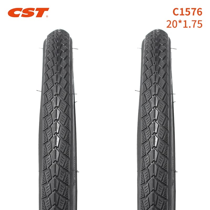 Pneumatico Pieghevole CST per Bicicletta, 20 Pollici, Accessori per Biciclette, BMX 406, 20x1.75, Diametro Ruota Piccolo