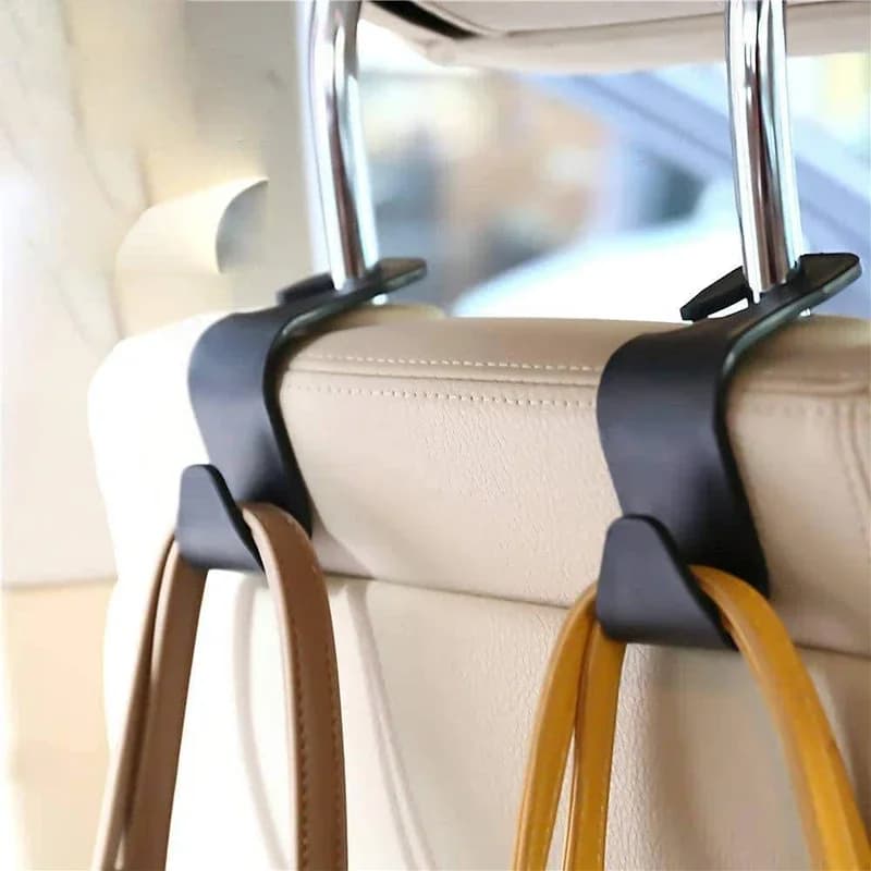 4/2/1 PCS Gancio poggiatesta seggiolino auto per auto sedile posteriore organizzatore gancio portaoggetti per borsa borse vestiti cappotti