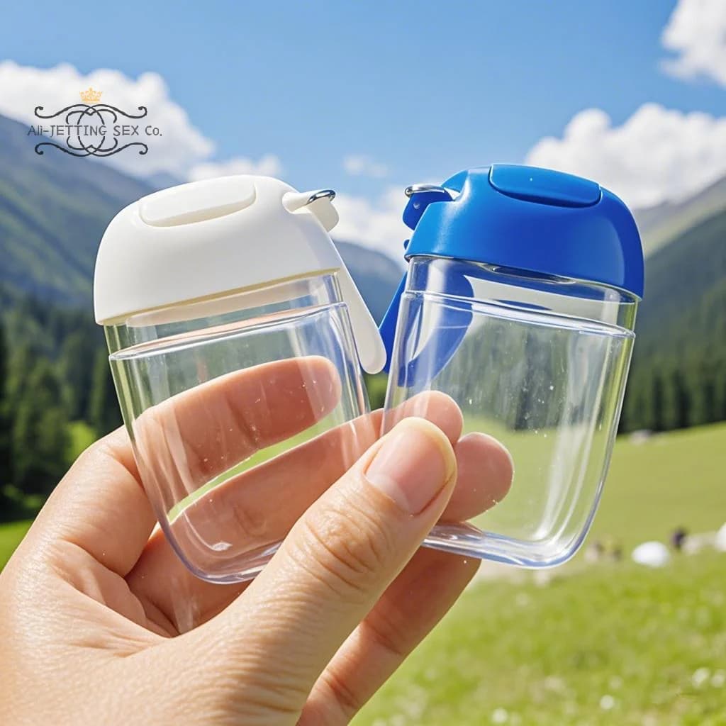 Bottiglie riutilizzabili portatili mini contenitore per dispenser di sapone da 30 ml con gancio disinfettante per le mani contenitore per cosmetici con alcol all'aperto