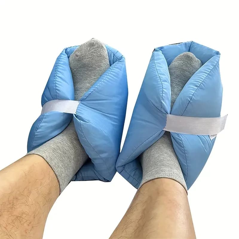 Supporto Protettivo Speciale per Tallone con Copertura per Caviglia, Prevenzione Piaghe da Pressione, Supporto Post-Operatorio per Piede Cadente, Sollievo dalla Pressione